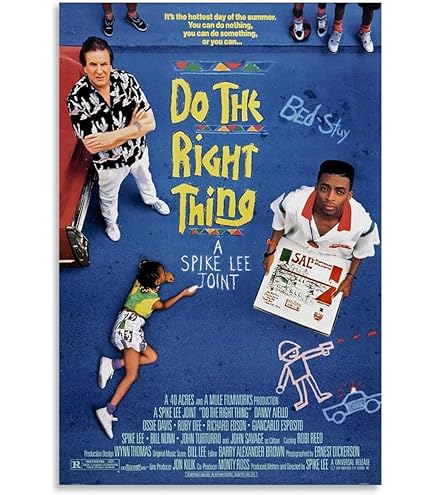 Amazon.com: Do the Right Thing 18”x28” Movie Poster (Spike Lee