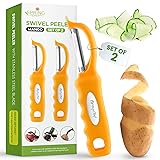 Spring Chef Premium Stainless Steel Swivel Potato