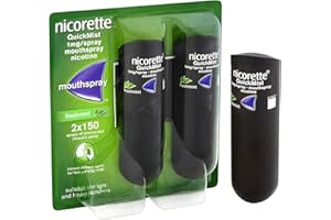 6 x Nicorette QuickMist 1mg/Spray Mouthspray Freshmint 2 x 150 Sprays