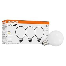 SYLVANIA ECO LED Light Bulb, G25 Globe, 40W