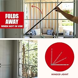 SECURITYMAN Sliding Door Security Bar-Child Proof