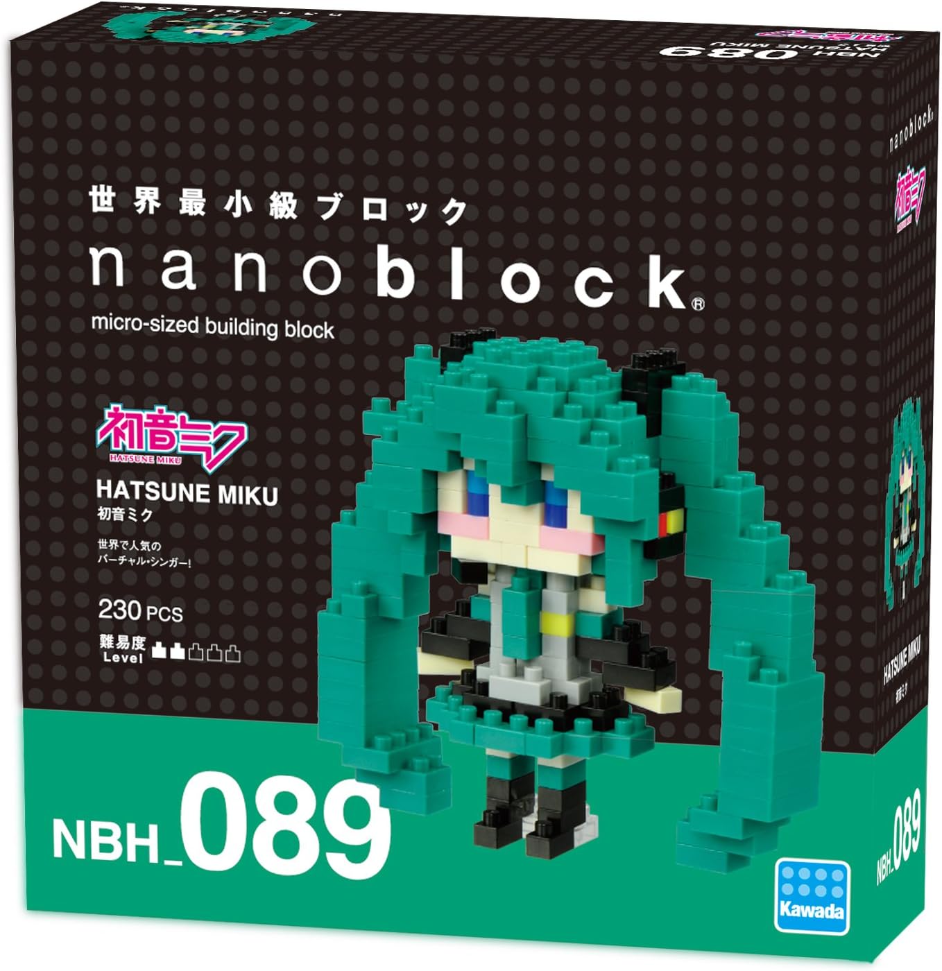 Amazon ナノブロック 初音ミク 初音ミク Nbh 0 ブロック おもちゃ