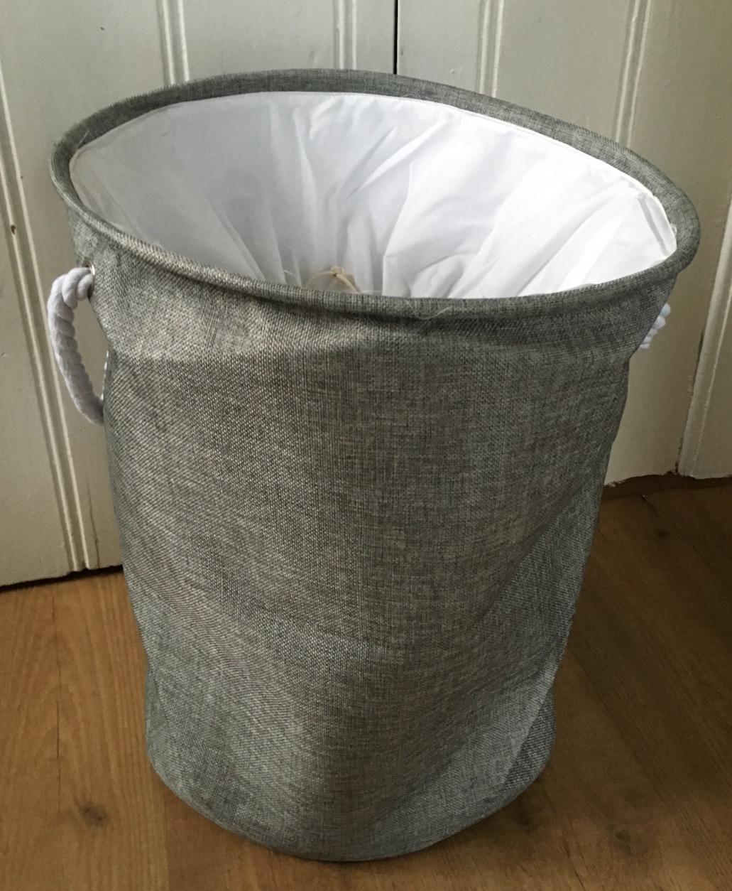 Wäschekorb faltbar und tragbar – großer und runder Korb