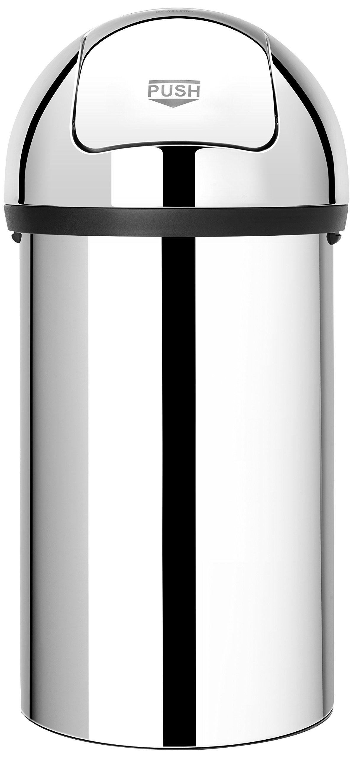 Brabantia 402623 Push bin 60 Litre Brilliant Steel, Stainless, 60l
