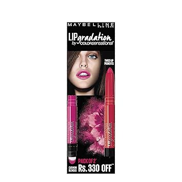 maybelline lip gradation red 2
