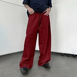 Baggy Sweatpants Men Wide Leg Sweats Pants Loose