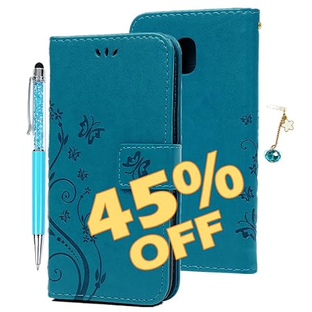Flip Handyhülle für Samsung Galaxy J3 2017 J330, Anti Kratzer Fingerabdruck PU Leder Karten Wristlet Brieftasche Design, Weic