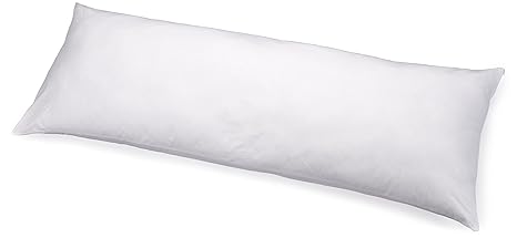AmazonBasics - Seitenschläferkissen mit Mikrofaser-Bezug, 51 x 137 cm
