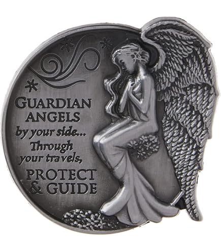 AngelStar New Driver Visor Clip | Metal Car Accessory | Inspirational Safety Gift | 'May Angels Light The Way' - View #11