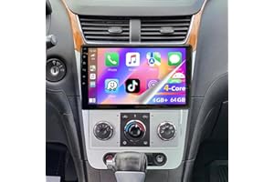 Android 15 Car Stereo Radio for Chevrolet Malibu 2008 2009 2010 2011 2012 4+64G with Wireless Carplay & Andriod Auto Touch Sc