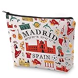 BLUPARK Spanish Mom Cosmetic Bag Madrid Souvenir