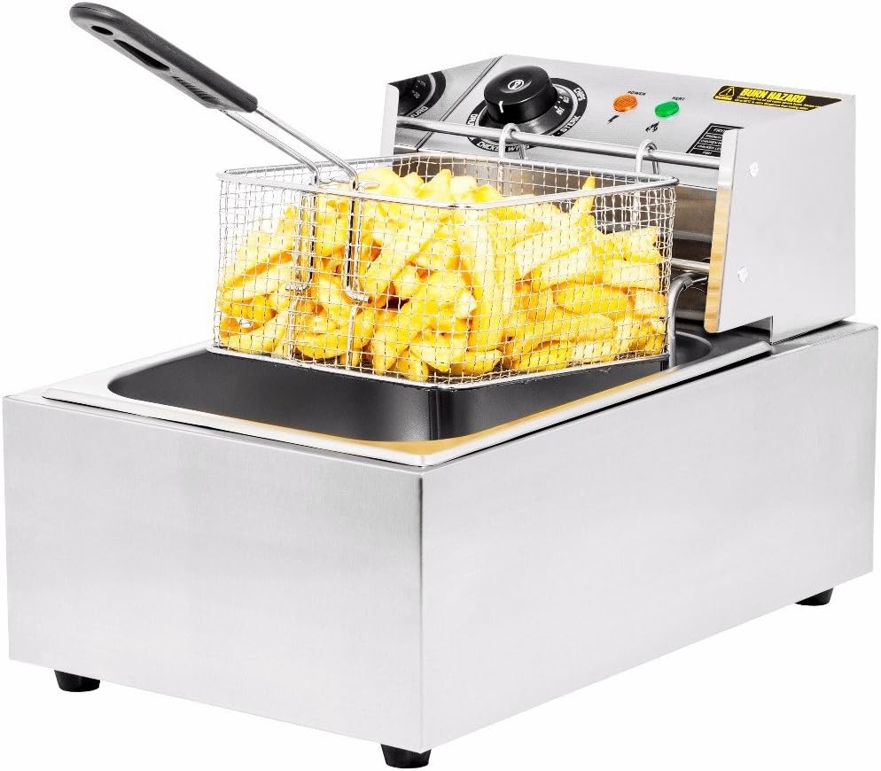 Commercial Deep Fryer Electric 10 Litre Small Chip Fryer Small