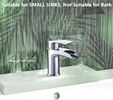Hapilife Basin Taps Waterfall Mixer Chrome Single Lever Mono Tap view 5