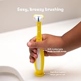 Frida Baby Frida Toothhugger U-Shaped Toothbrush 3-Angle Bristles Yellow view 6