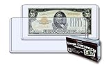 BCW Large Bill Currency Topload Holder - Pack of 25