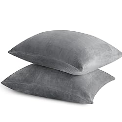 BEDELITE Flannel Pillowcases Standard Set of