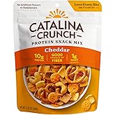 Catalina Crunch Keto Snack Mix | Keto Friendly, Low Carb,No Added Sugar, Protein Snacks - Cheddar, 148g