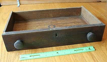 Amazon Com Wooden Drawer For Vintage Key Hole 2 Knobs Antique