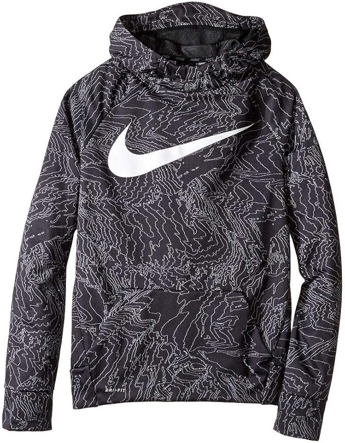 men's therma printed training hoodie