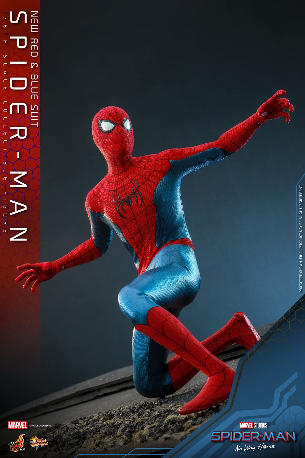ホットトイズ スパイダーマン ノーウェイホーム レッド&ブルー スーツ(通常盤) ホットトイズ スパイダーマン ノーウェイホーム レッド&ブルー