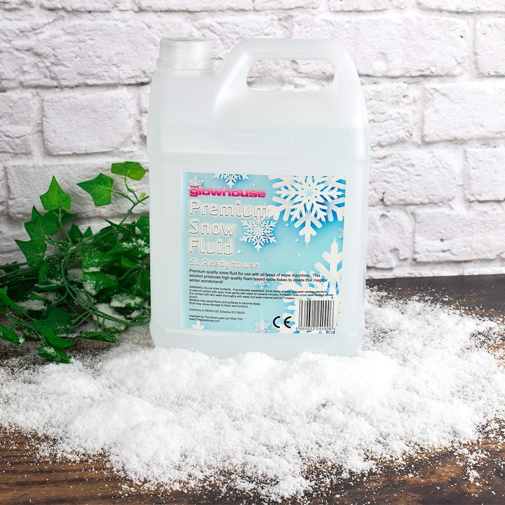 5L Premium Snow Fluid Artificial Snow Fake Snow Machine Liquid Amazon