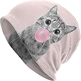 sunwarshile Alpaca Llama Beanie Hat Slouchy Knitted Chemo Thin Skull Cap for Women Men Running