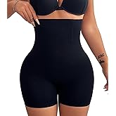 Tummy Control High Waisted Shapewear Shorts - Body Shaper Girdle for Women