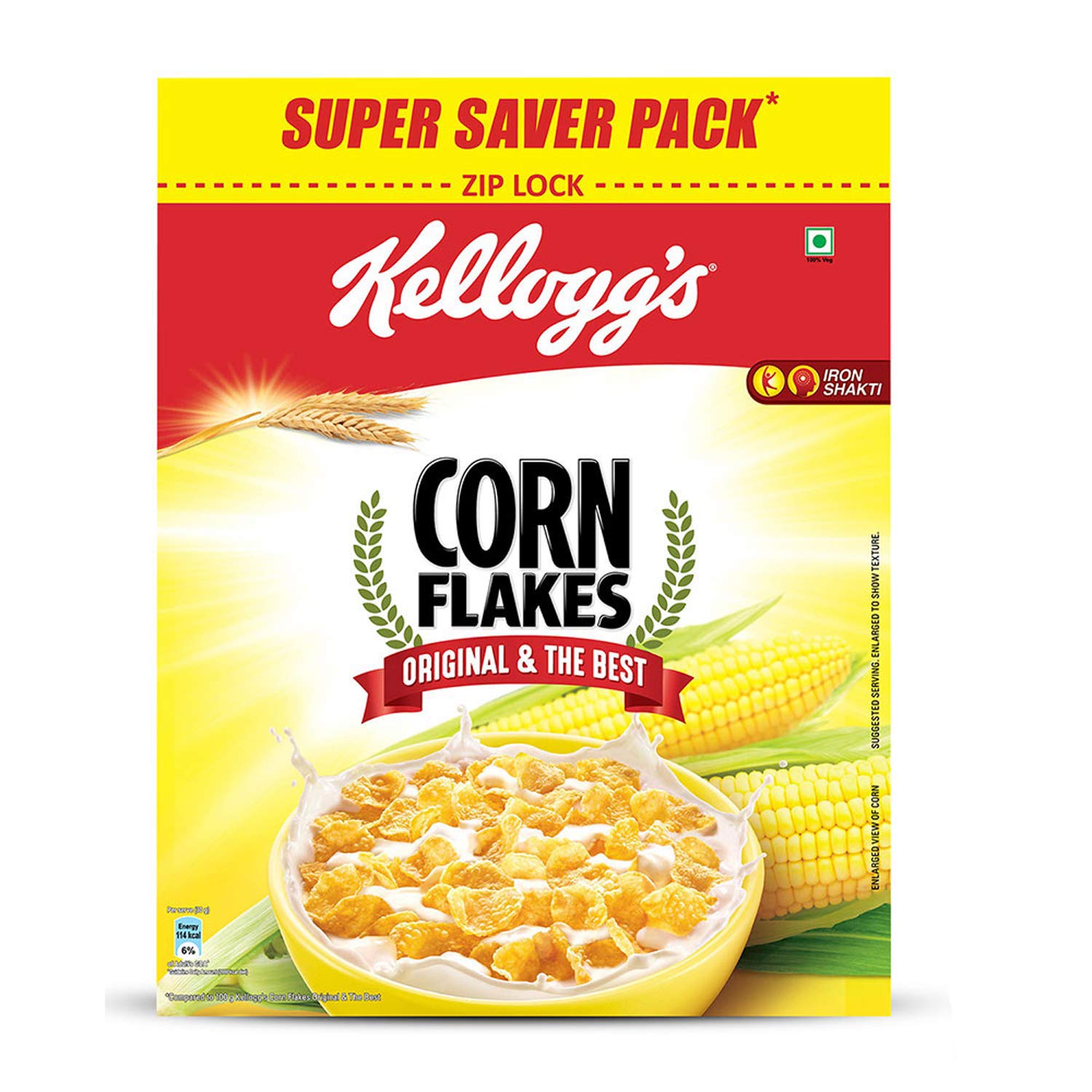 Kellogg's Corn Flakes, 875g Amazon.in Amazon Pantry
