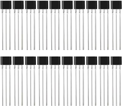 Be In Your Mind 20Pcs A3144 OH3144 Hall Effect Switch Sensor TO-92UA 4.5-28V