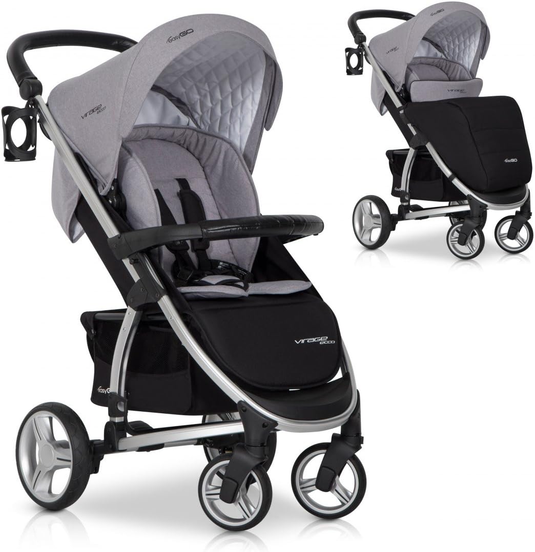 poussette canne position couchée