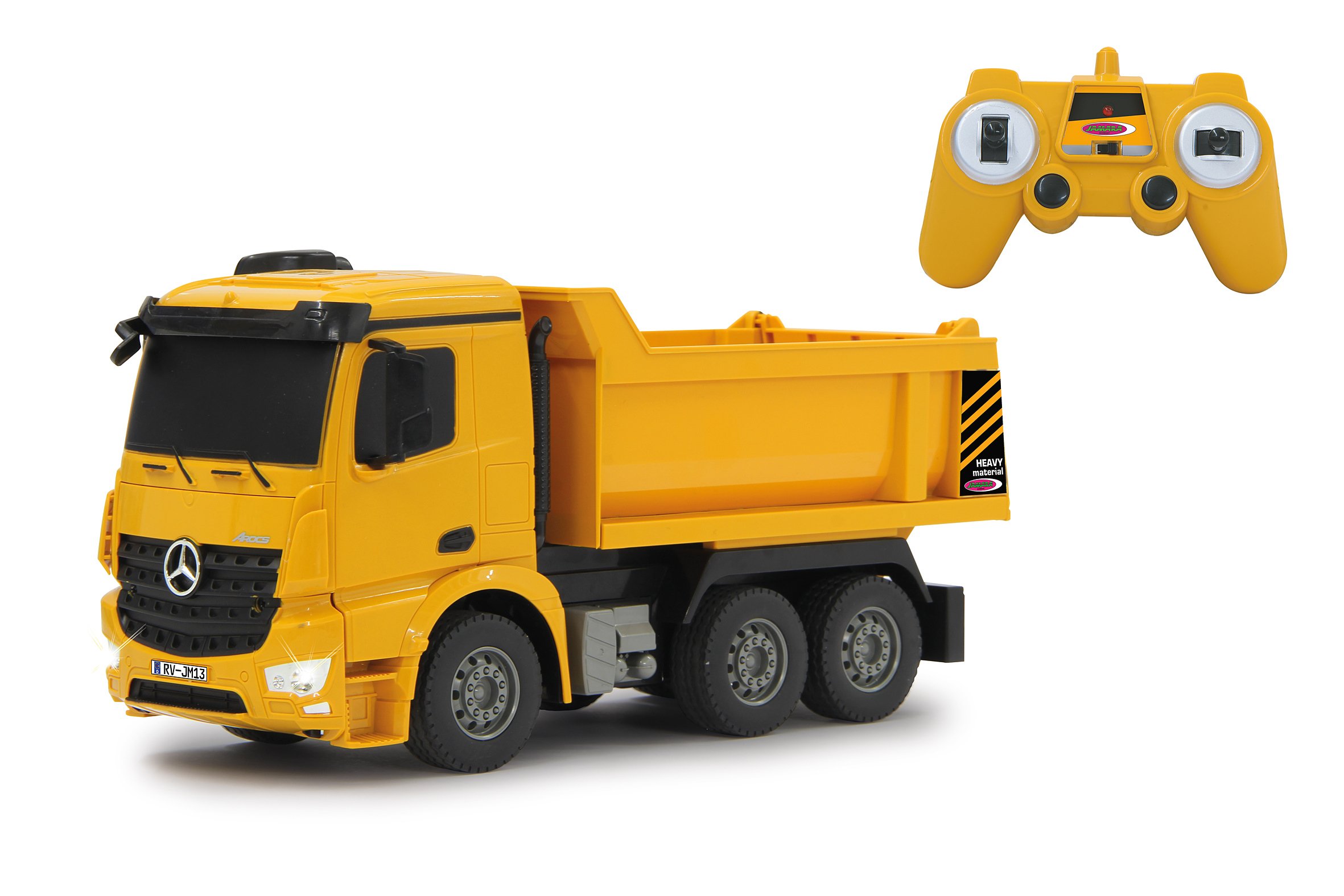 Jamara 405108 "Dump Truck Mercedes Arocs 1: 26 2" Model Set