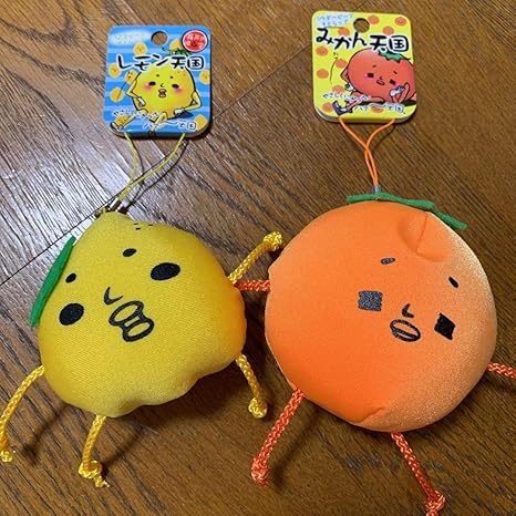 Amazon Co Jp レモン天国 みかん天国 ストラップ ゆるキャラ Hobby