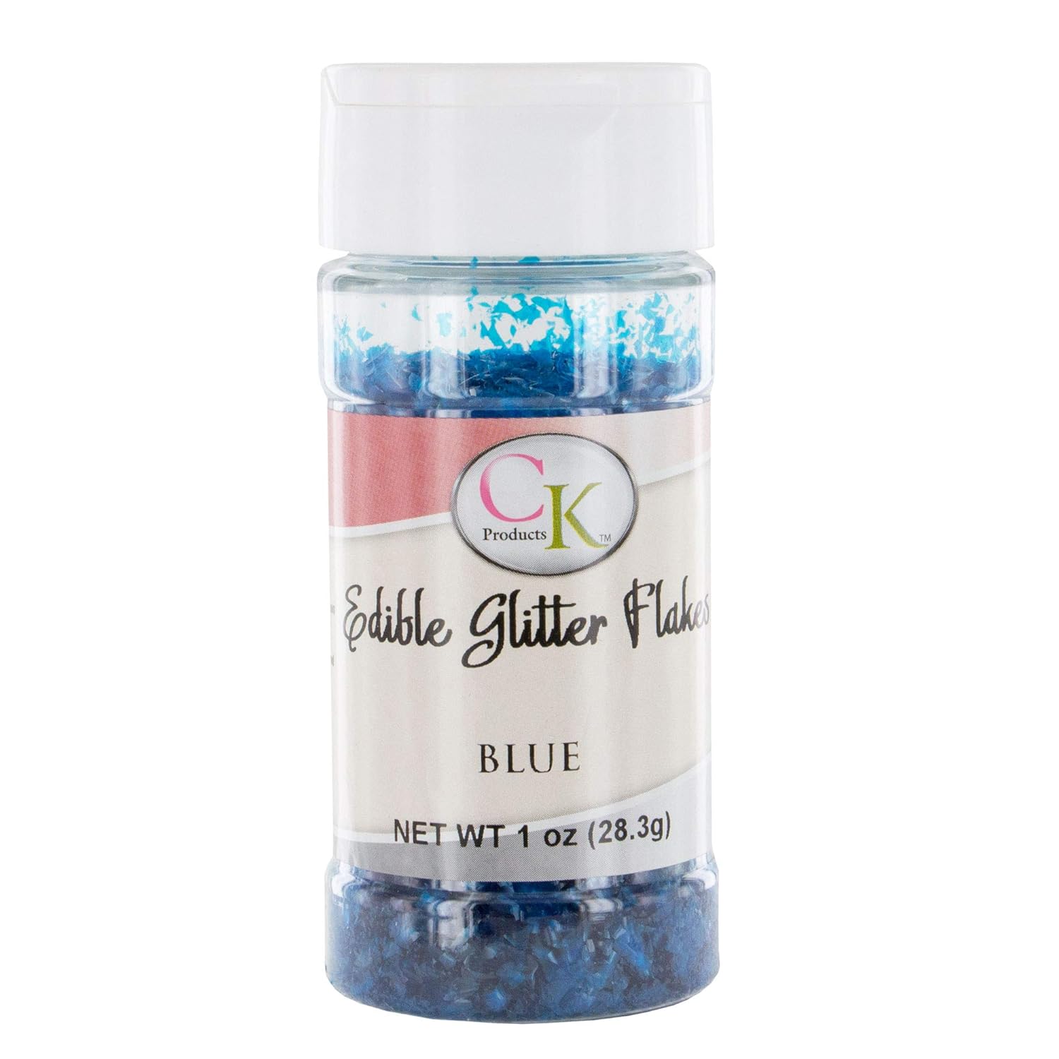 Blue Edible Glitter Flakes by Ck Products 1 oz Grocery & Gourmet Food