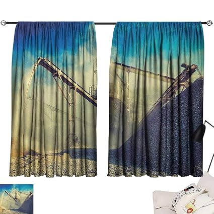 Amazon Com Industrial Reducing Noise Darkening Curtains Rock