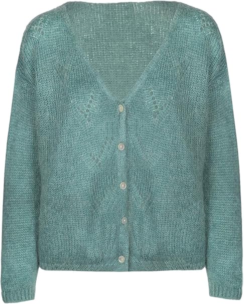 amazon green cardigan