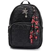 Juicy Couture Women's Everything Nice Backpack, Versatile &amp; Functional Bookbag with Storage
