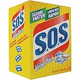 S.O.S 98014 Steel Wool Soap Pad (50 Count)