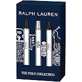 RALPH LAUREN FRAGRANCES World of Polo Discovery Fragrance Set - Polo Red, Polo Blue, & Polo 67 - Eau de Toilette - 3-Piece Gift Set - Travel Size - 0.3 Fl Oz Each