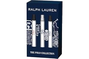RALPH LAUREN FRAGRANCES World of Polo Discovery Fragrance Set - Polo Red, Polo Blue, & Polo 67 - Eau de Toilette - 3-Piece Gift Set - Travel Size - 0.3 Fl Oz Each