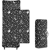 Toddler Nap Mat/Removable Pillow -Space- Carry Handle with Straps Closure,Toddler Nap Mat Extra Large 60 in*20 in Boys Sleeping Mat Nap Mat for Presch