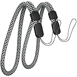 Avorast Hand Wrist Strap Lanyard, 2 Pack Carbon