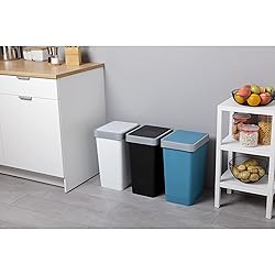 TATAY Smart 25L Rubbish Bin Kitchen with Swing Lid