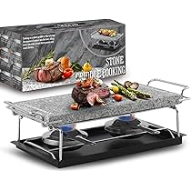 Artestia Stone Raclette Table Grill Smokeless Korean BBQ Indoor