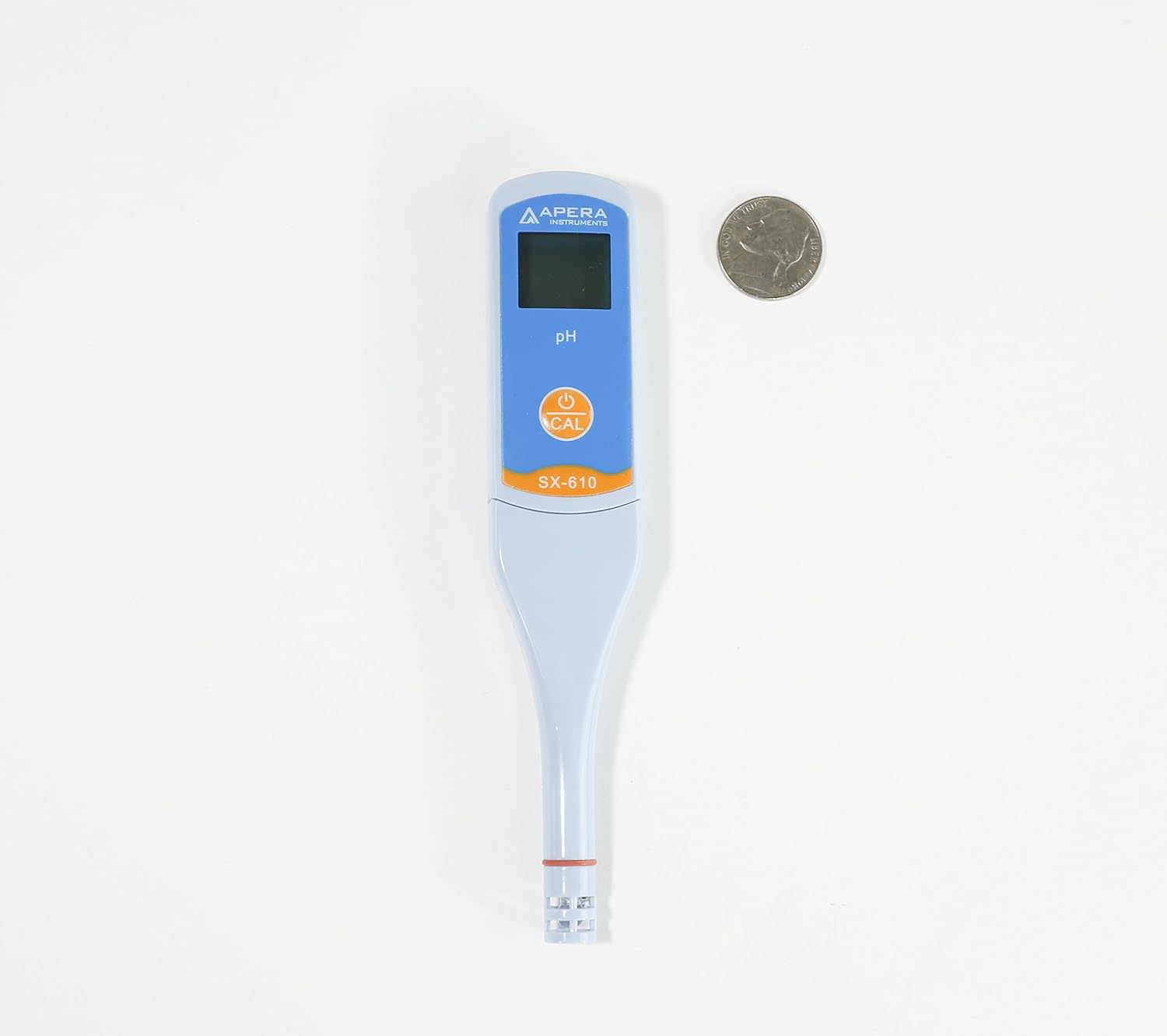 Apera Instruments SX610 pH Meter, Pen Tester, Waterproof , ±0.1 pH Accuracy, 0-14 pH Range, ±0.5°C Temperature Sensor - Image 5