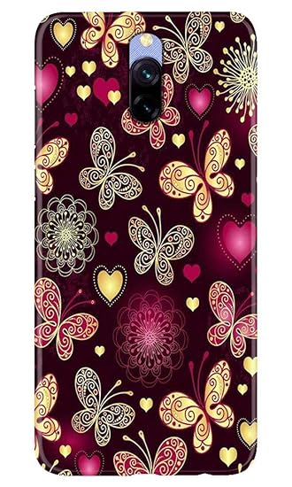 Abaci Compatible For Xiaomi Redmi 8a Butterflies Amazon In Electronics