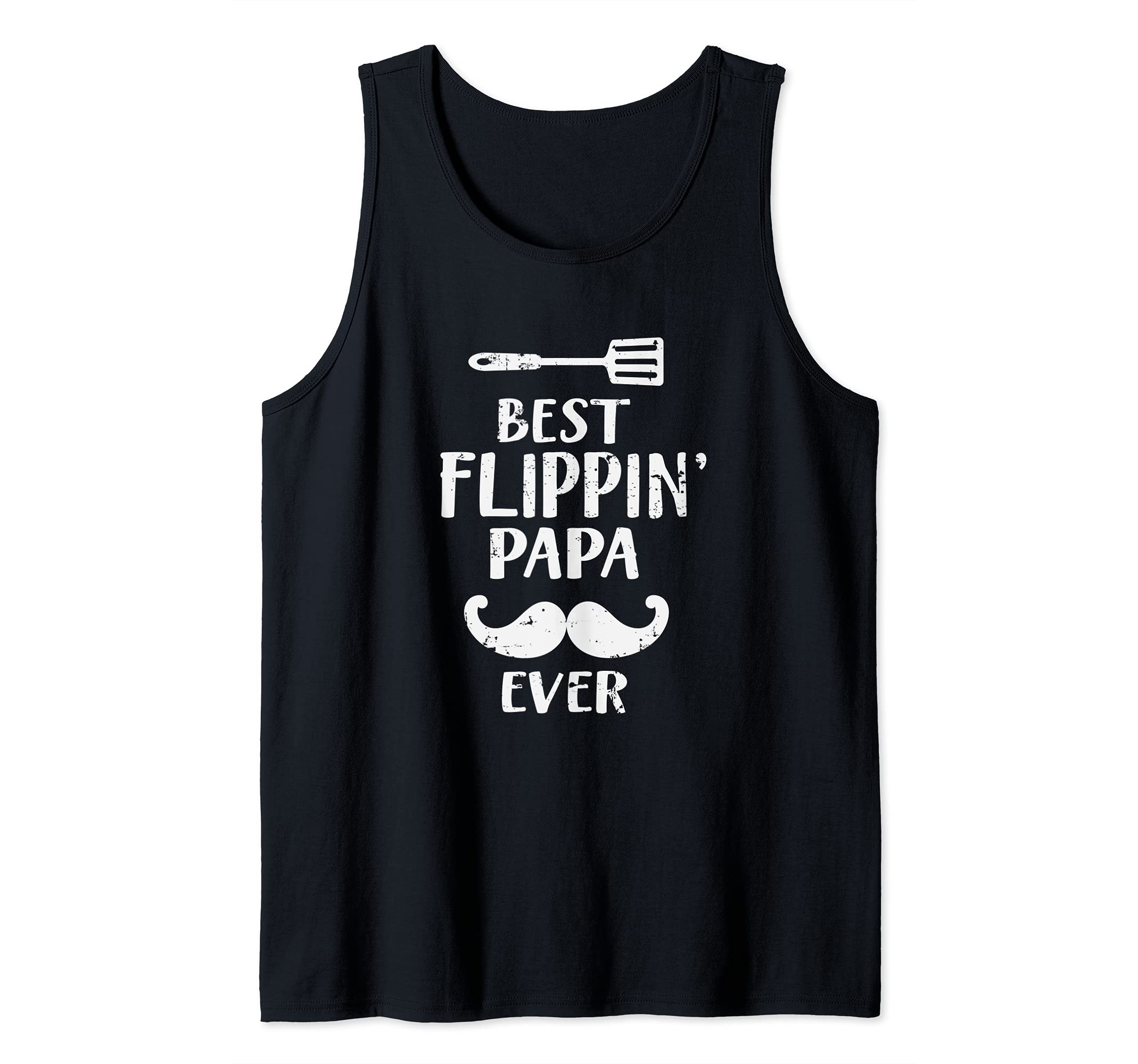 BBQ Best Flippin' papa Tank Top