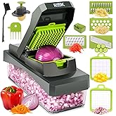 RüK Vegetable Chopper, Cheese Slicer, Food Chopper, Veggie Chopper, Onion Chopper, Salad Chopper, Mandoline Slicer & Cheese G