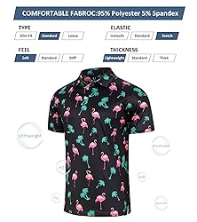 uideazone Men's Funny Polo Golf Shirt Short Sleeve