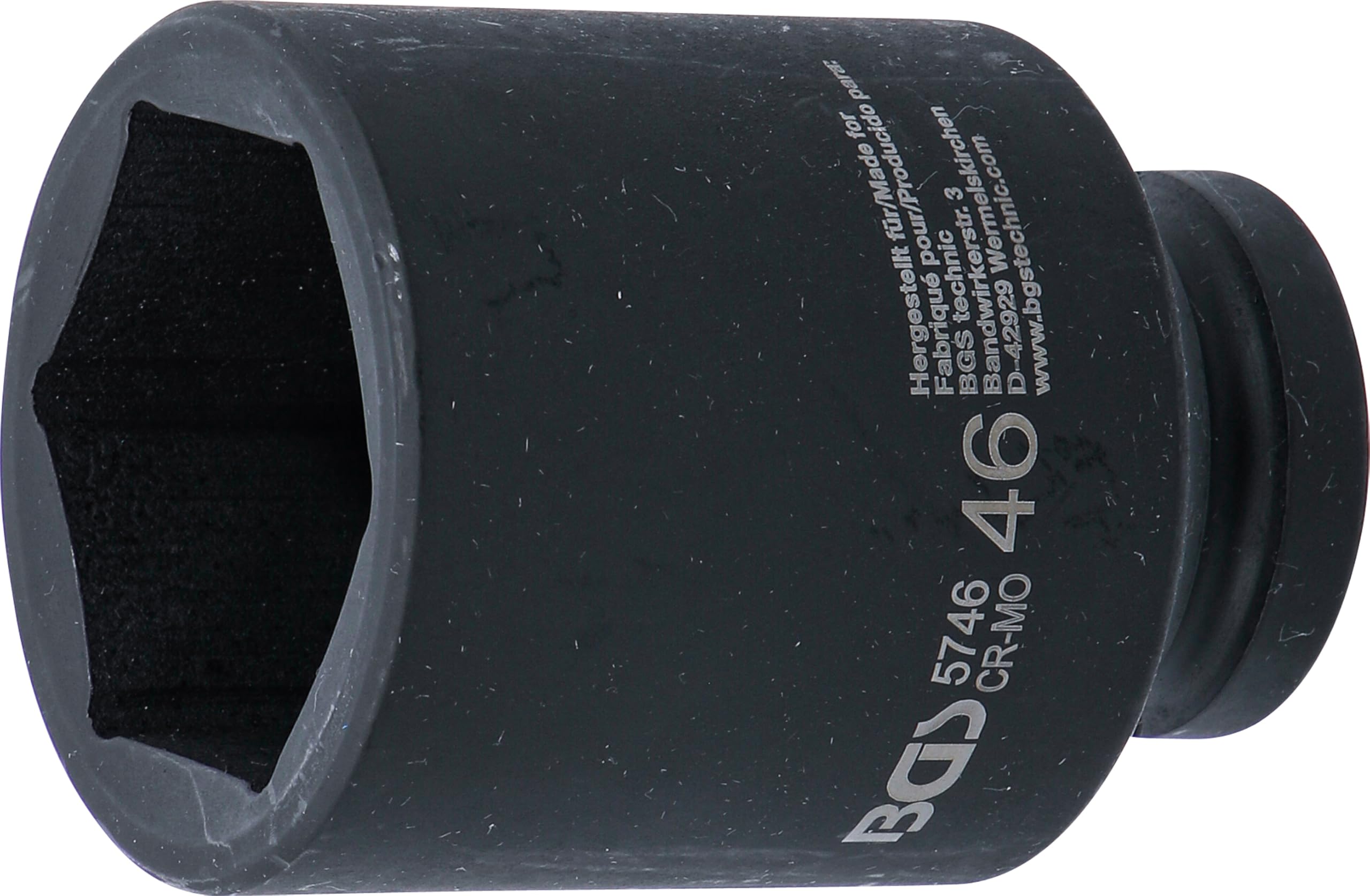 BGS 5746 | Impact Socket Hexagon, deep | 20 mm (3/4") Drive | 46 mm