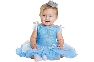 Disney Baby-Girls Disguise Cinderella Prestige Infant Costume, Blue, 12-18 Months